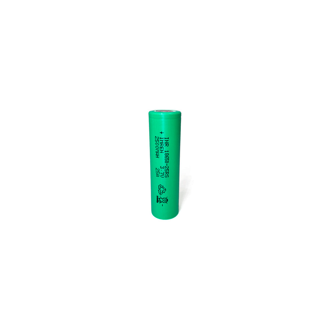 Pila IMREN 18650 25RS 2500mAh 30A 1 Pila IMREN 18650 25RS 2500mAh 30A
