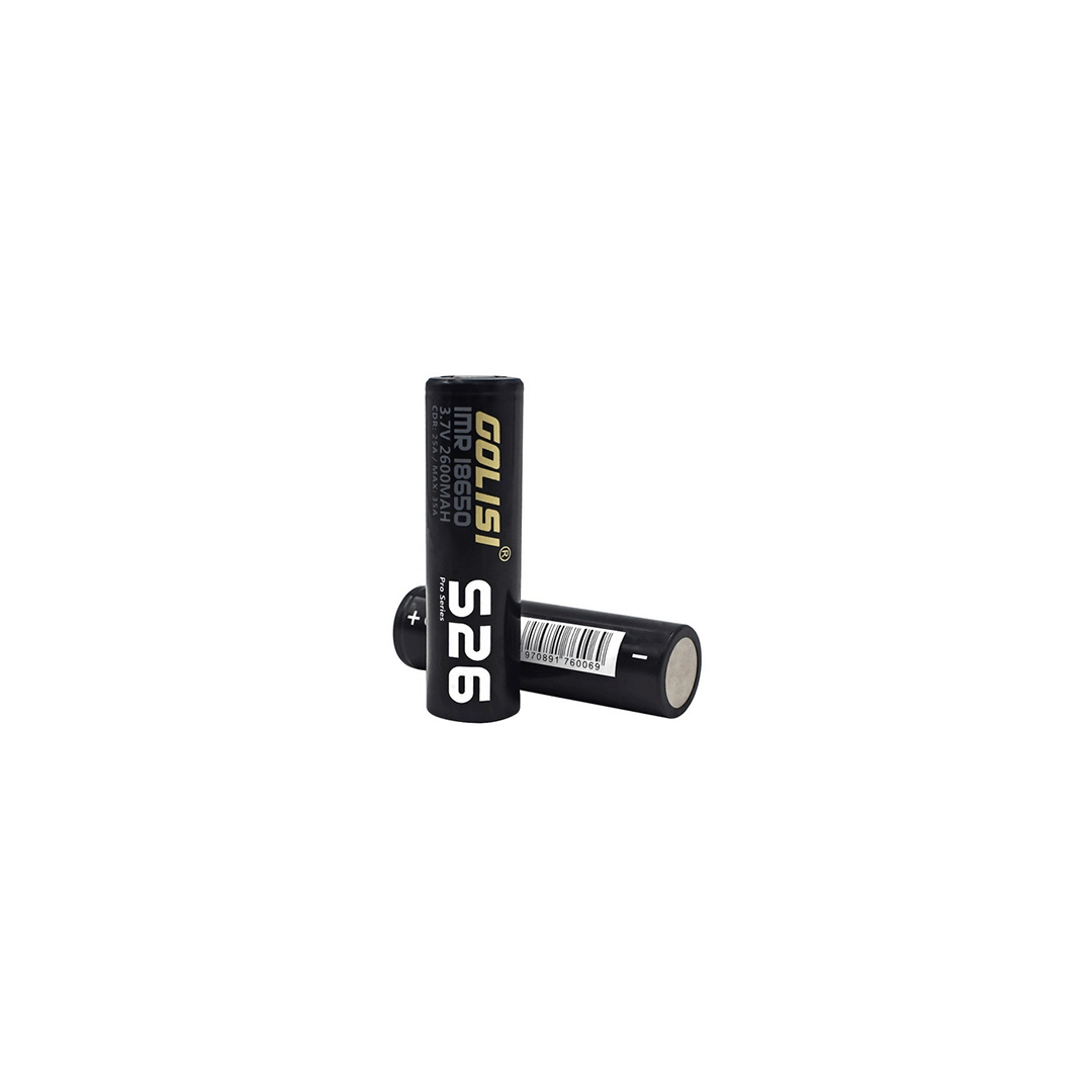 Pila Golisi 18650 2600mAh 25A S26 (2 Pack)