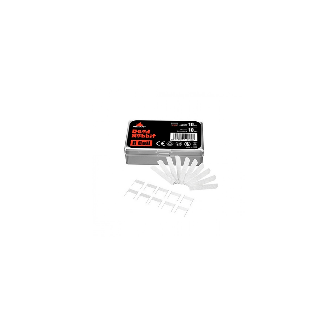Coil HellVape Dead Rabbit R Cotton (10 Pcs) 1 Coil HellVape Dead Rabbit R Cotton (10 Pcs)
