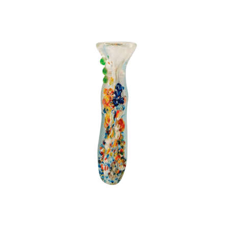 Hitter Splatter Frit Glass Tobacco 3.25" - Image 1