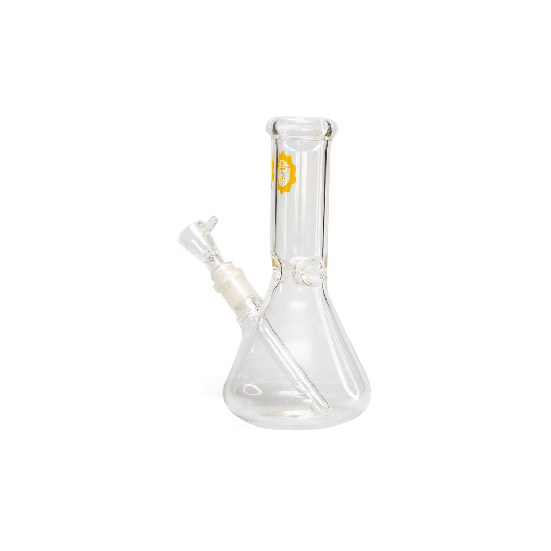 Bong Open Chakra Beaker 8" 1 Bong Open Chakra Beaker 8"