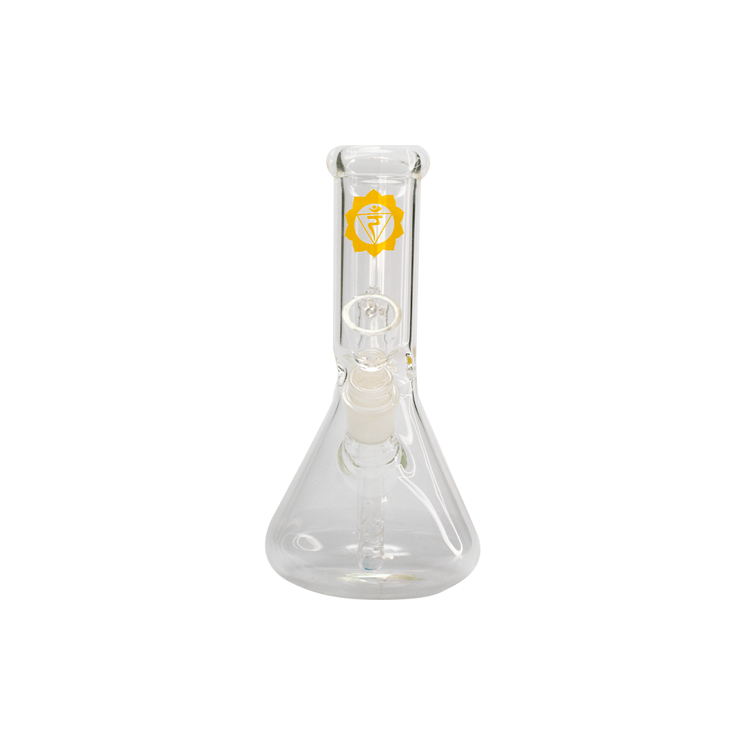 Bong Open Chakra Beaker 8" 2 Bong Open Chakra Beaker 8"
