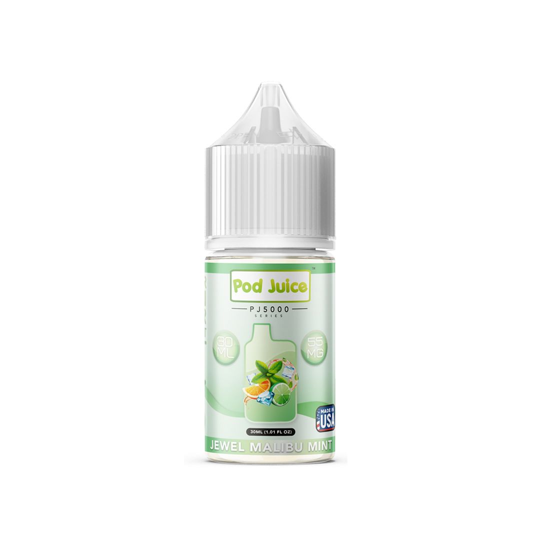 Pod Juice Salt PJ5000 30Ml - Jewel Malibu Mint