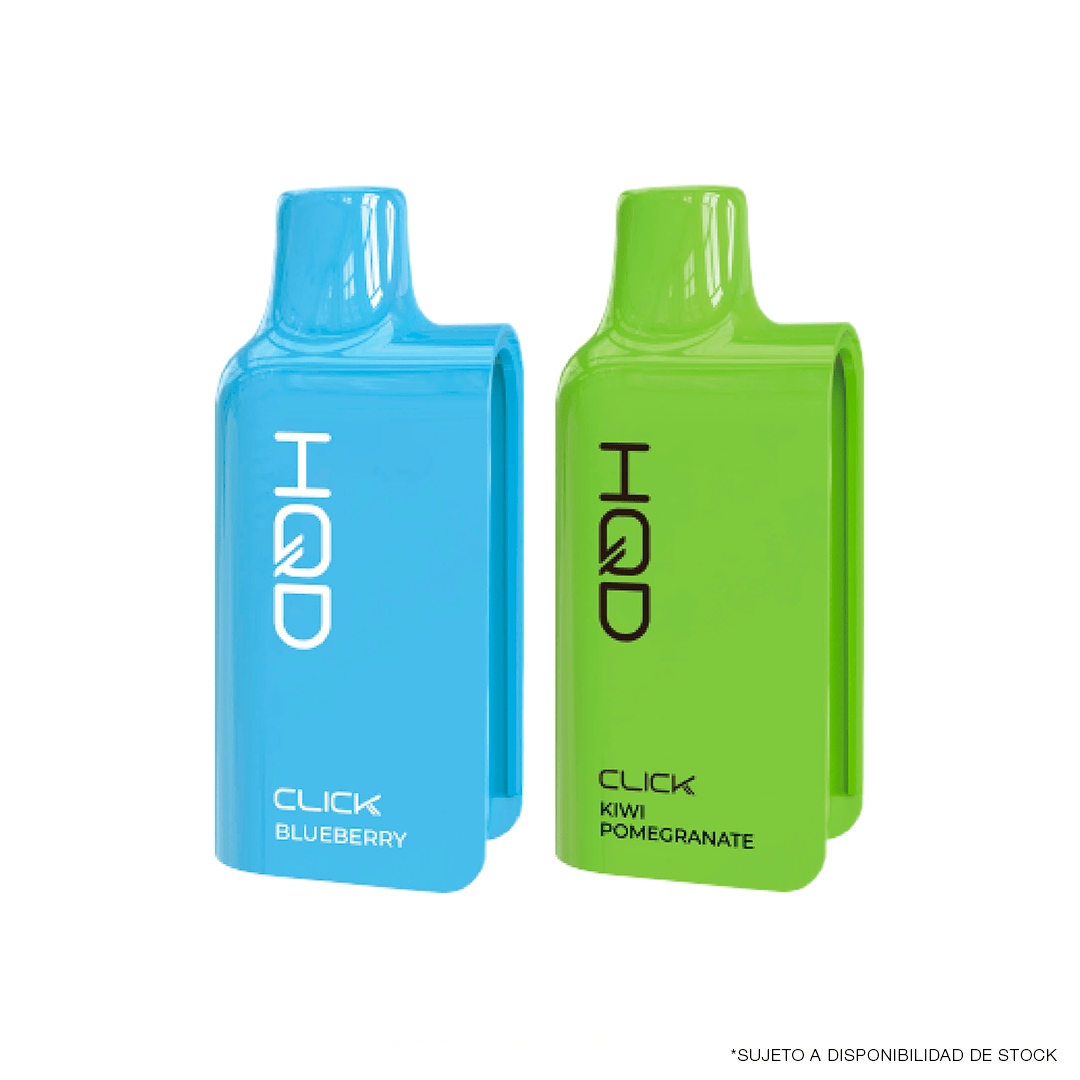 2x1 HQD Click Vape Desechable POD 5% (6000 Puffs) 1 HQD