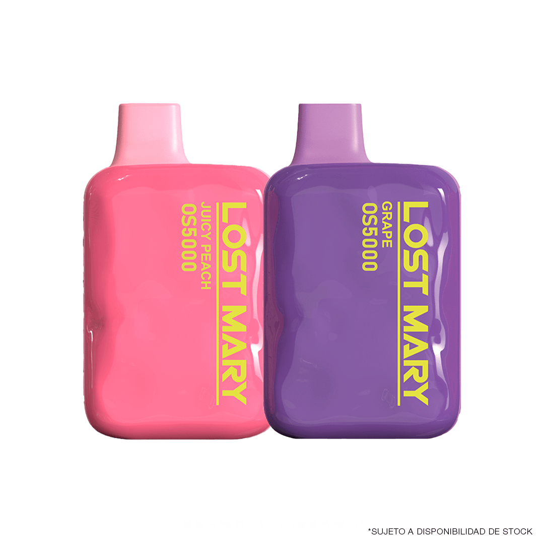 2x1 Lost Mary OS Vape Desechable 0% Zero (5000 Puff)