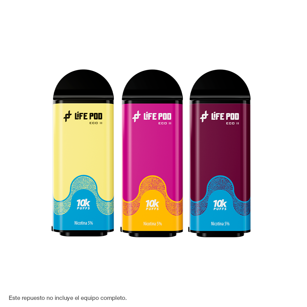 3 x 99 Refill Life Pod (10000 Puffs)