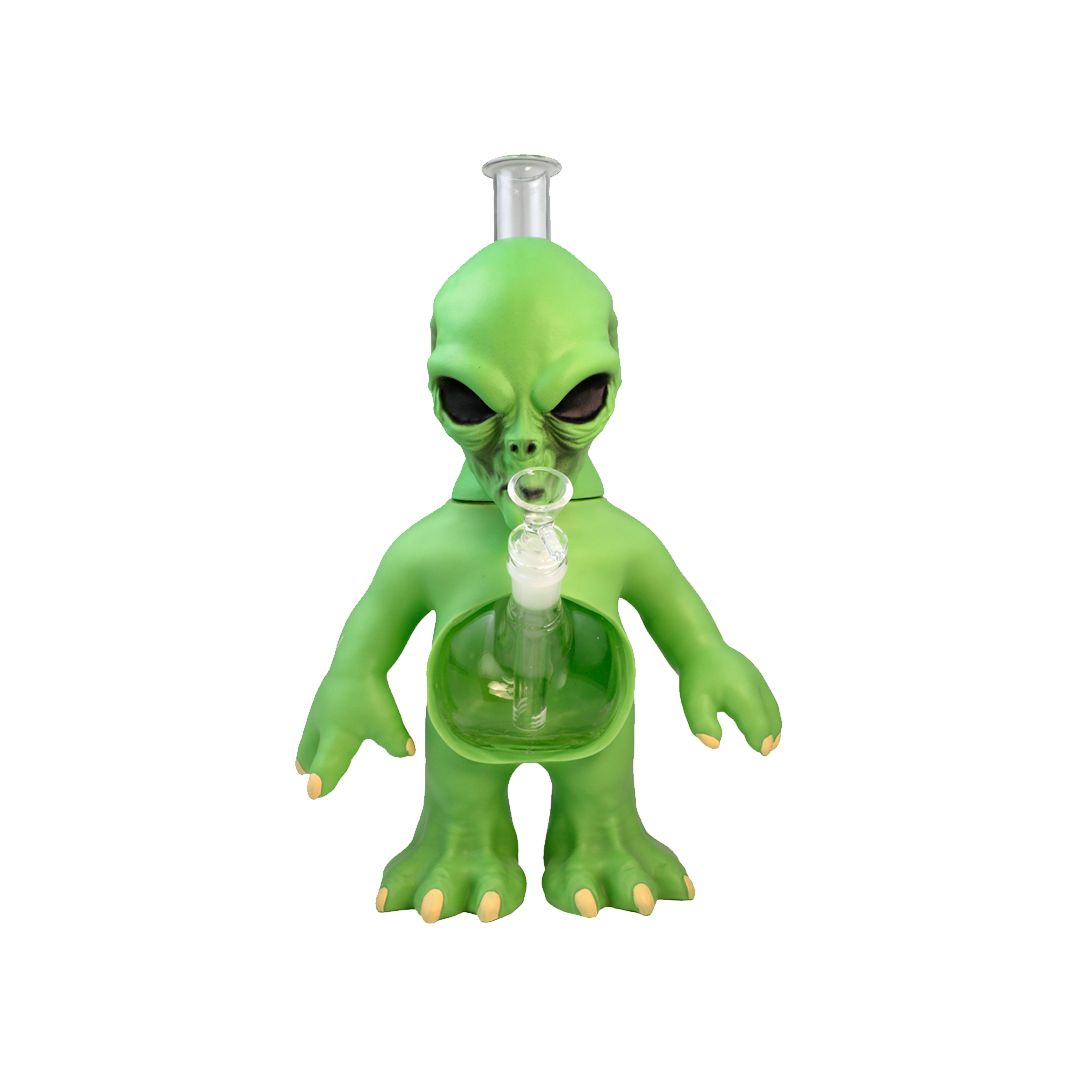 Bong Silicona Alien 33CM 1 Bong Silicona Alien 33CM