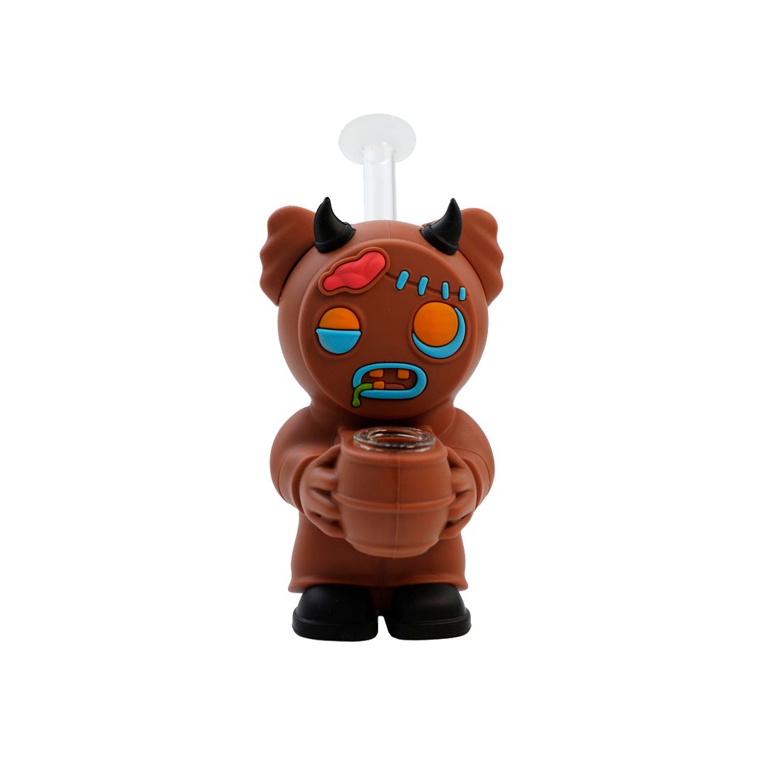 Bong Silicona Gingerbread Man 15CM 1 Bong Silicona Gingerbread Man 15CM