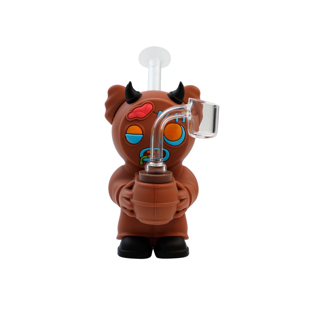 Bong Silicona Gingerbread Man 15CM 2 Bong Silicona Gingerbread Man 15CM