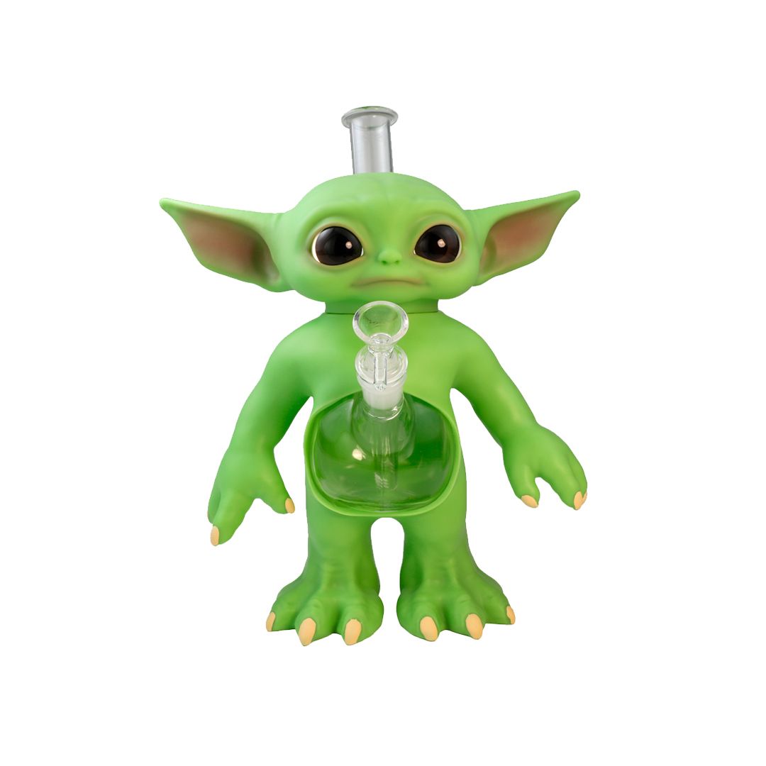 Bong Silicona Yoda 33CM 2 Bong Silicona Yoda 33CM