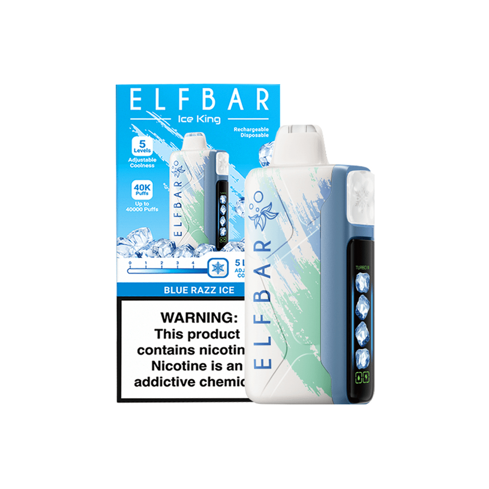 ElfBar Iceking 40K - Blue Razz Ice | Vape Desechable 1 ElfBar Iceking 40K - Blue Razz Ice | Vape Desechable