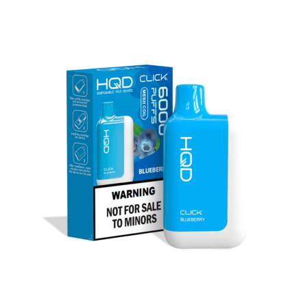 HQD Click 6000 - Blueberry 6 HQD Click 6000 - Blueberry - Image 3