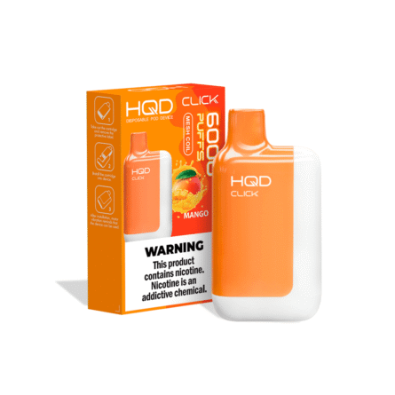 HQD Click 6000 - Mango | Vape Desechable - Image 3