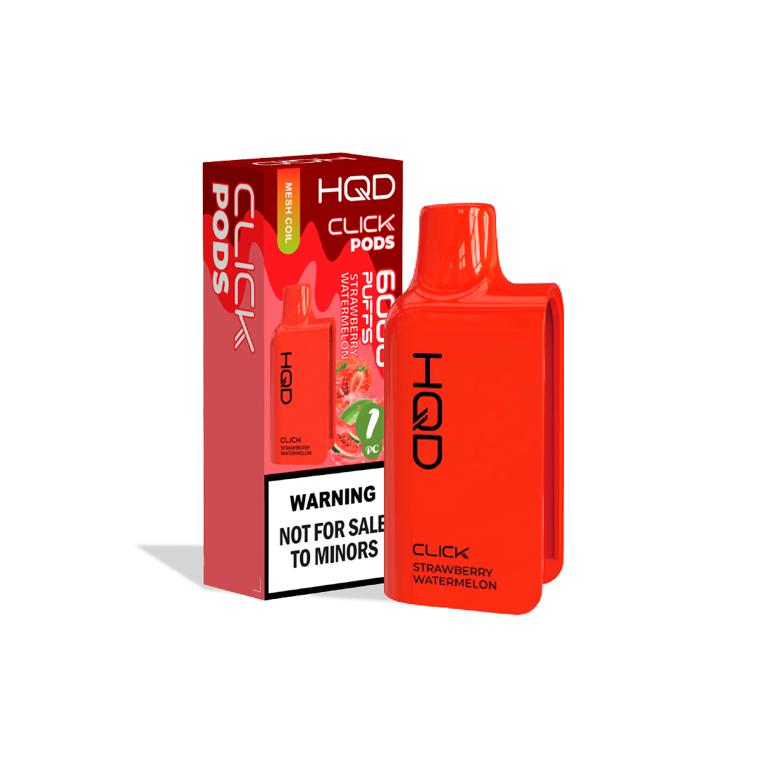 Repuesto HQD Click POD - Strawberry Watermelon | 6000 Puffs 2 Repuesto HQD Click POD - Strawberry Watermelon | 6000 Puffs