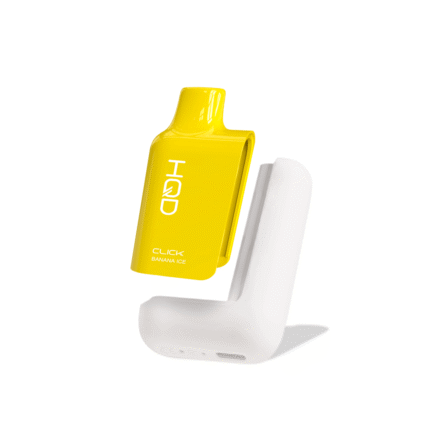 HQD Click 6000 - Banana Ice | Vape Desechable - Image 2
