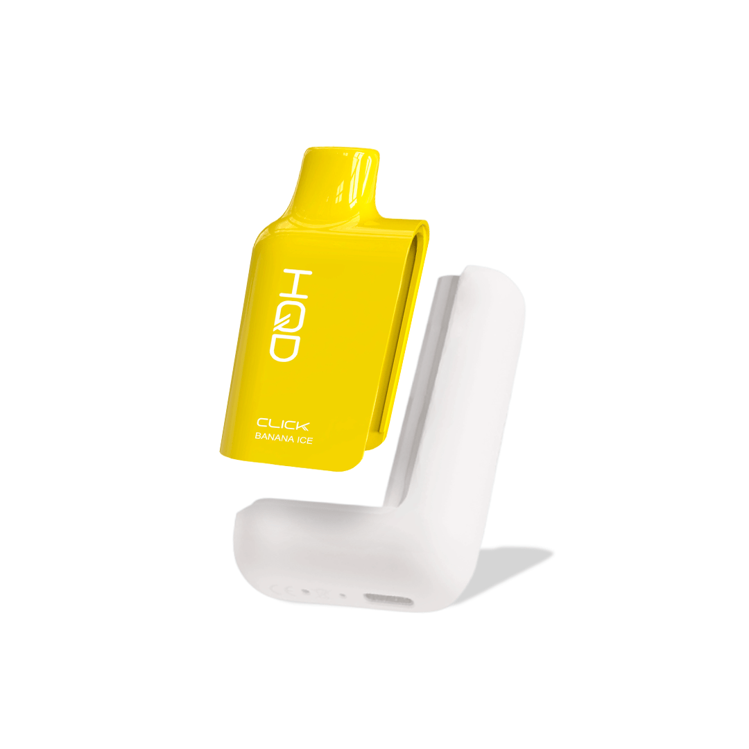 HQD Click 6000 - Banana Ice | Vape Desechable