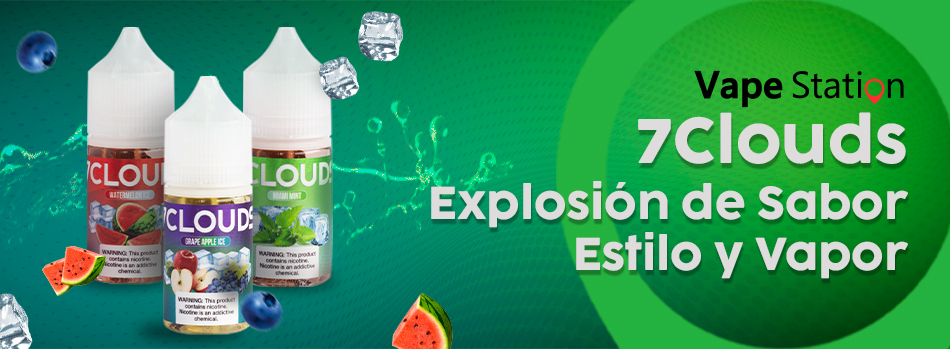 Conoce 7Clouds Eliquid: ¿Listo para Elevar tu Vapeo?