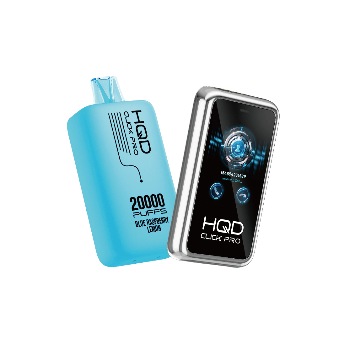 HQD Click PRO 30000 Kit - Blue Raspberry Lemon 2 HQD Click PRO 30000 Kit - Blue Raspberry Lemon