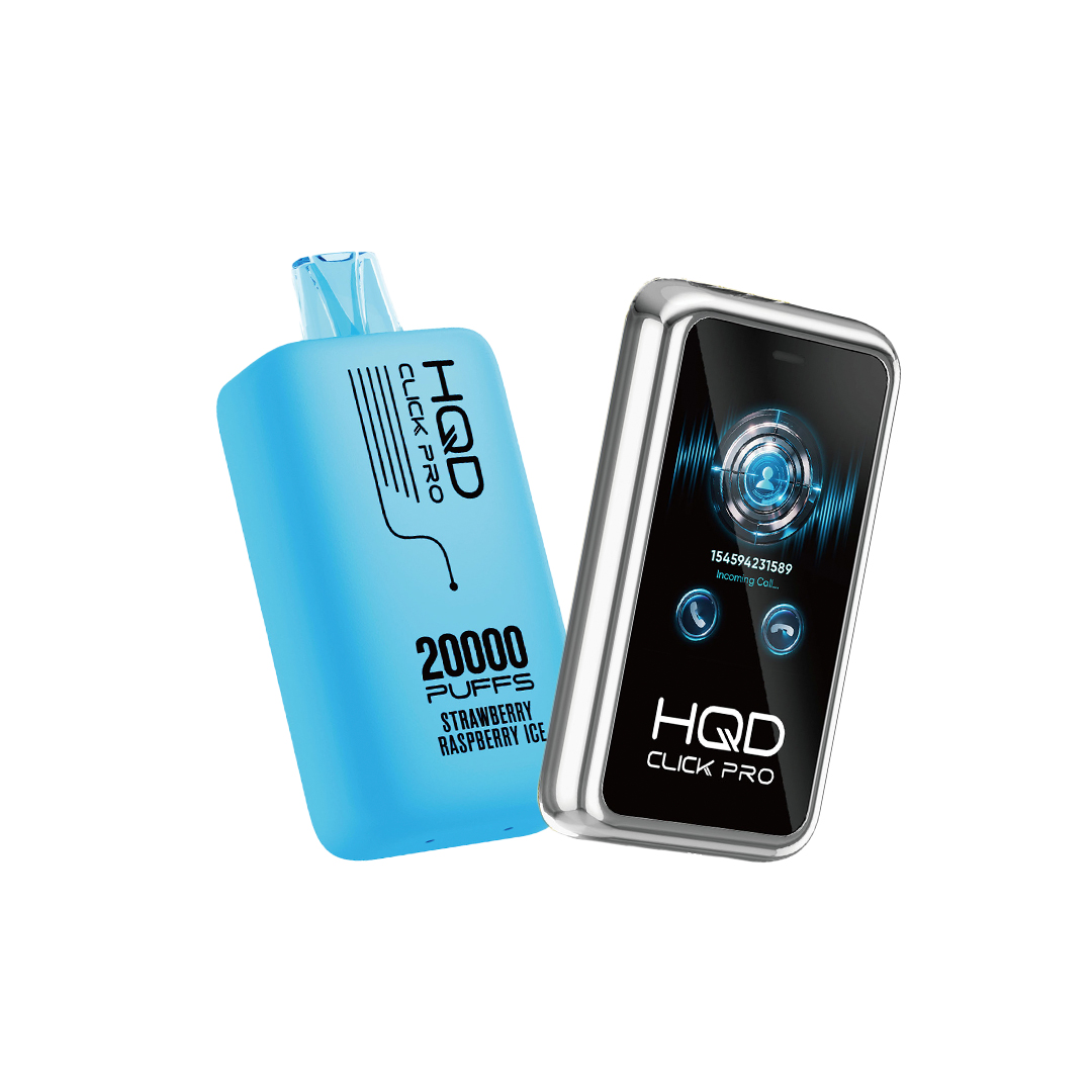 HQD Click PRO 30000 Kit - Strawberry Raspberry Ice 2 HQD Click PRO 30000 Kit - Strawberry Raspberry Ice