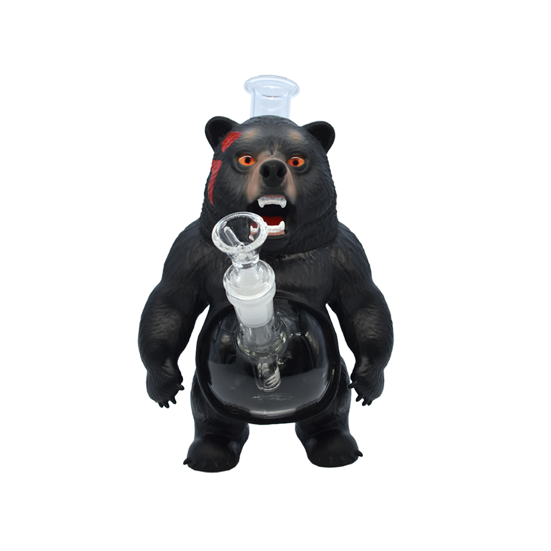 Bong Resina Black Bear 23CM