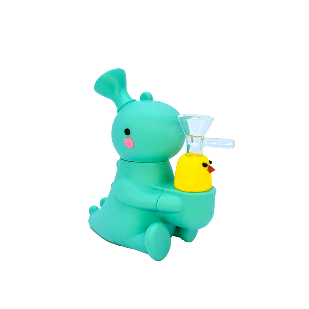 Bong Silicona Dino Baby 14CM