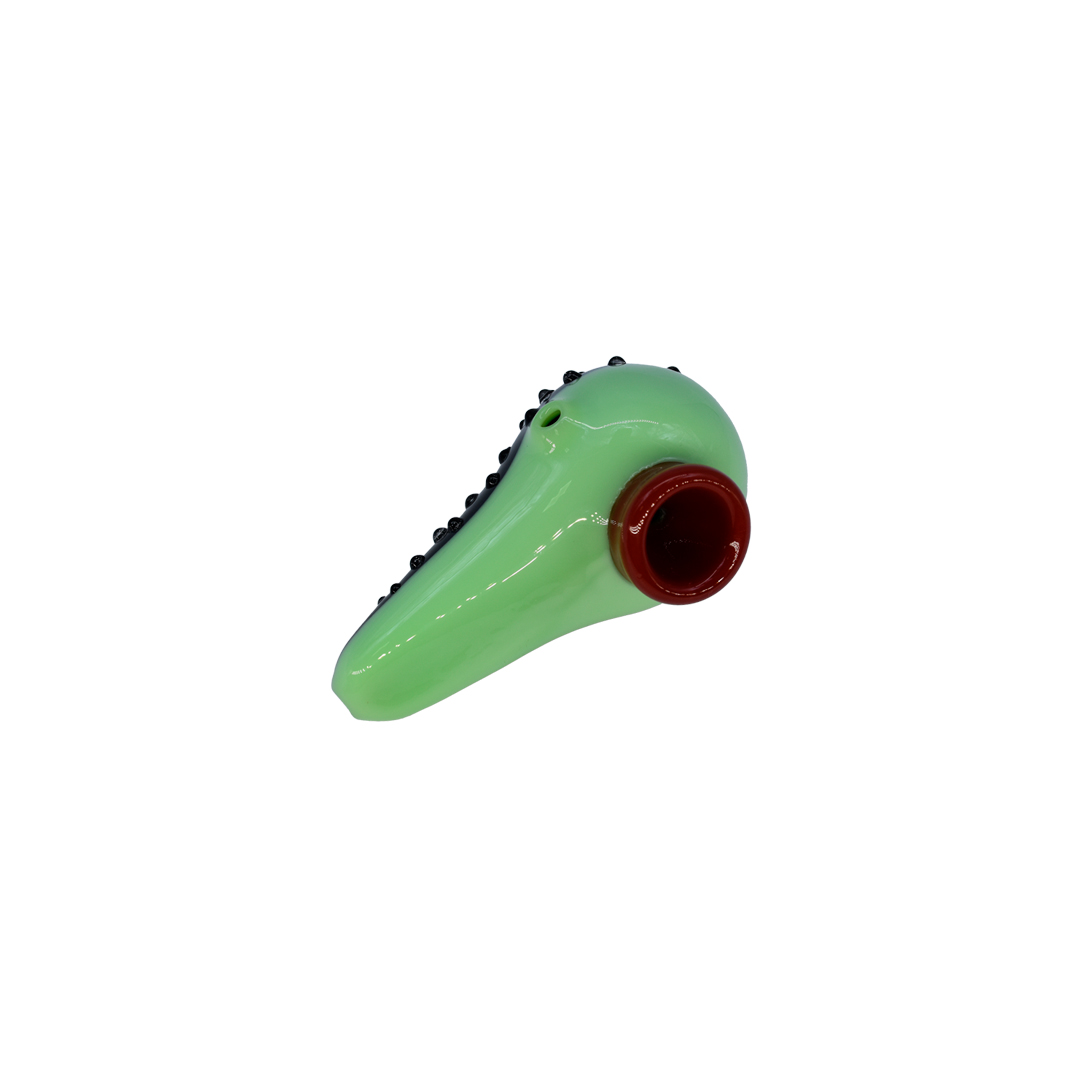 Pipa Vidrio Avocado 8CM