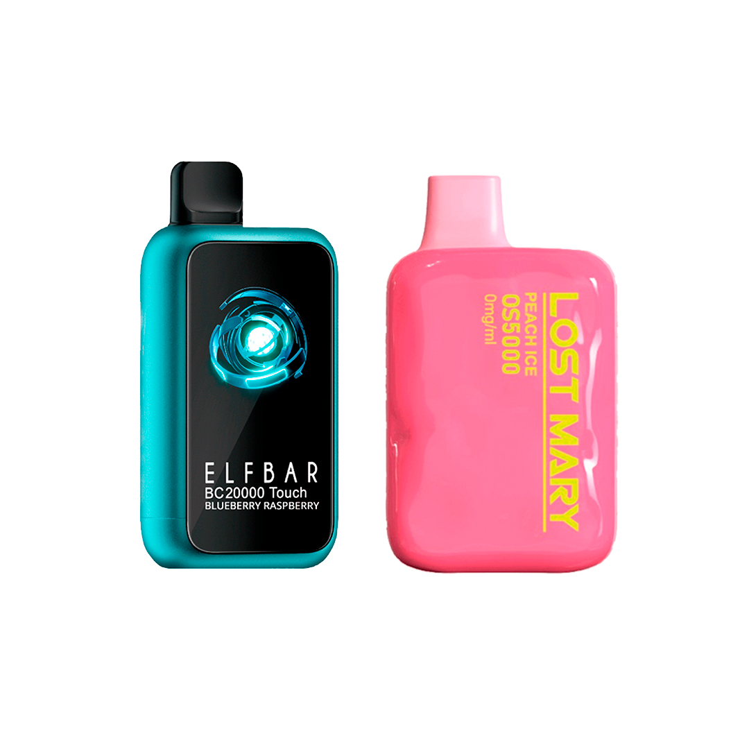 Elfbar BC20000 Touch (20K Puffs) + GRATIS Lost Mary OS 0% Nicotina (5000 Puffs) 1 Elfbar BC20000 Touch (20K Puffs) + GRATIS Lost Mary OS 0% Nicotina (5000 Puffs)